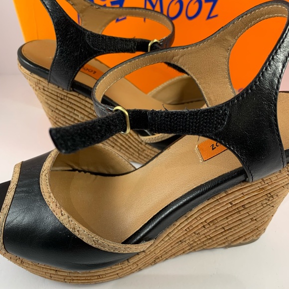 MIZ MOOZ women’s wedge platform sandal SZ 7 - Picture 8 of 9